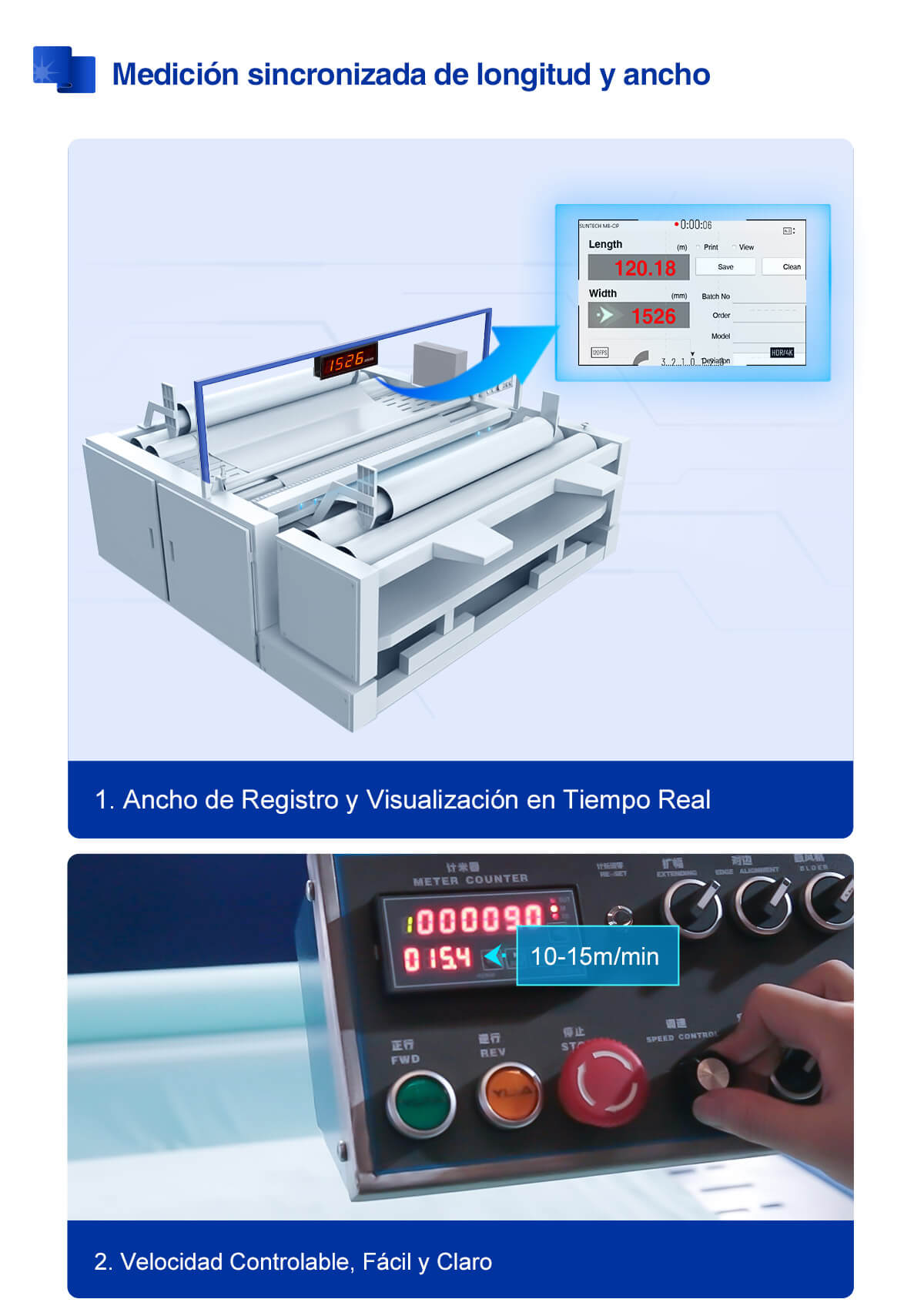 Máquina Relajadora de tela