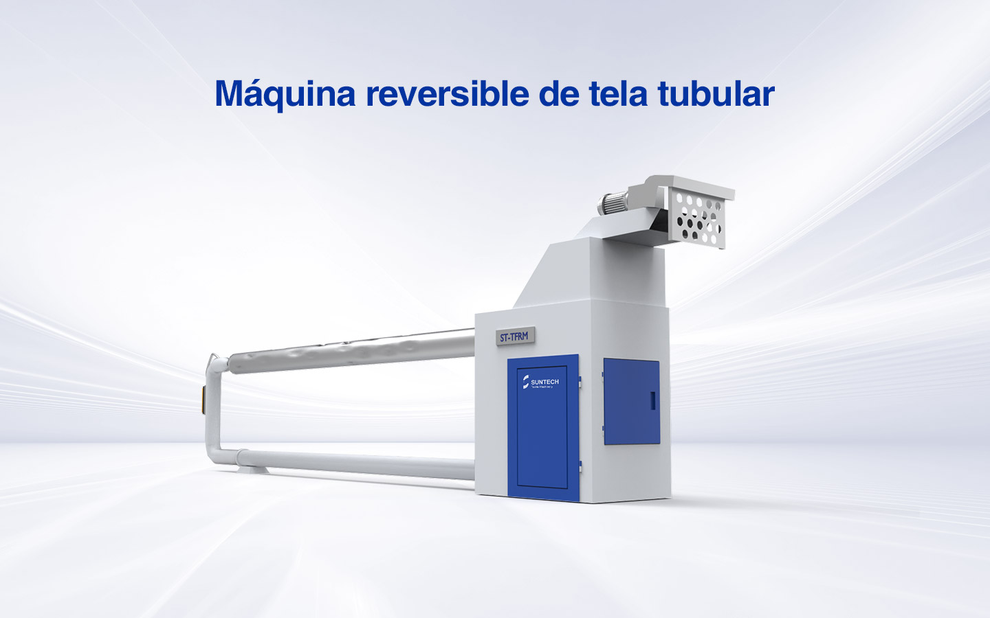 Máquina de torneado de telas tubulares