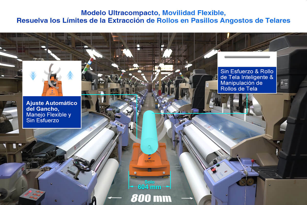 Vehículos Guiados Automatizados Estable & Seguro siempre a Alto Capacidad