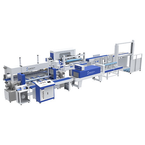 ST-ARPM Automatic Fabric Roll Packing Machine