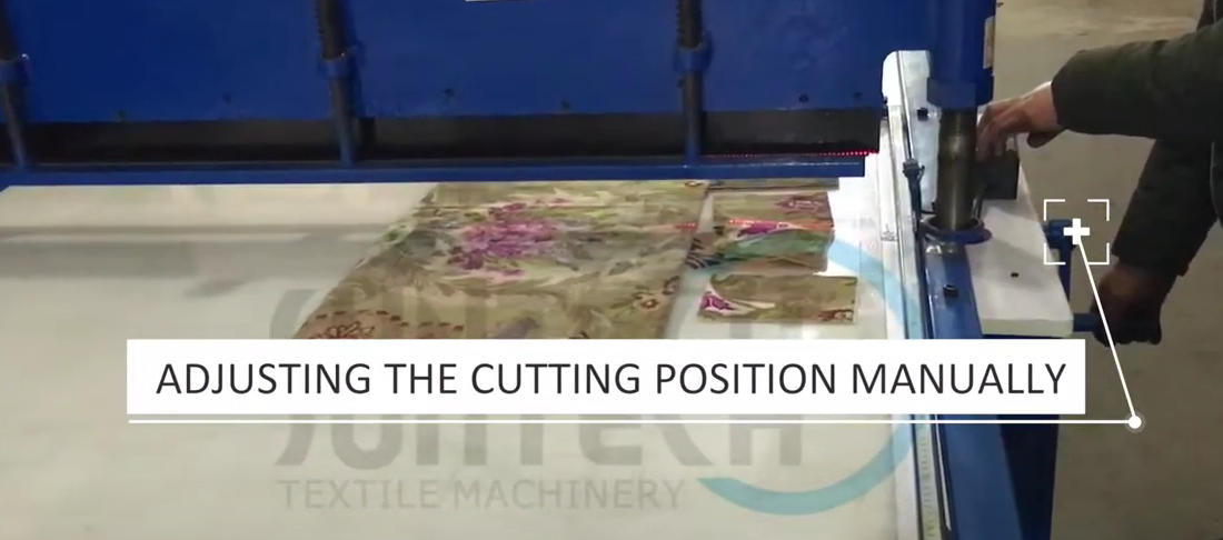 cloth roll cutting machine