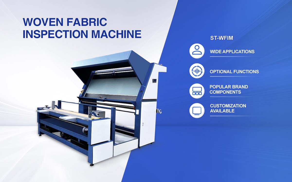 Suntech Fabric Inspection Machine, A Must For Garment Factoty, Weaving Mill