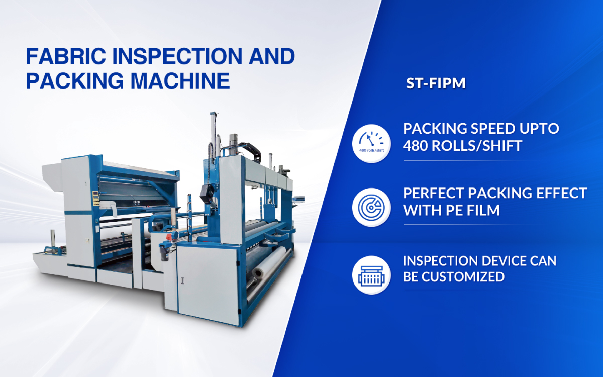 Fabric Inspection and Packing Machine