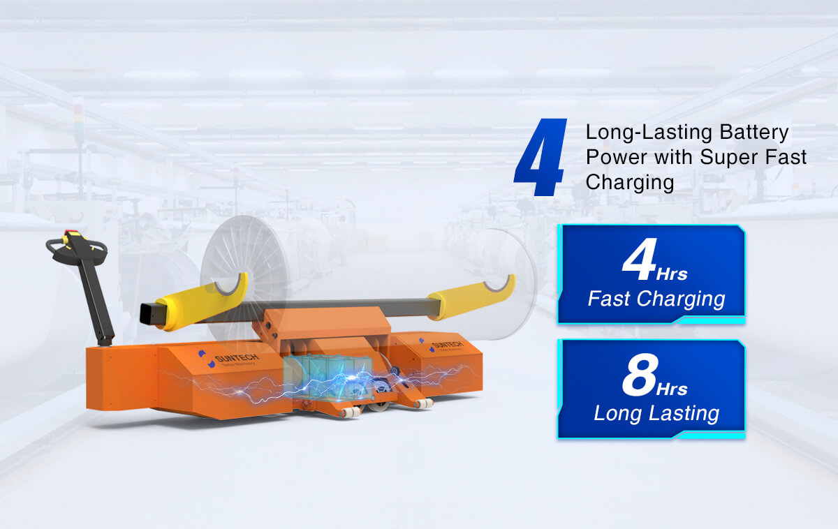 Electric Warp Beam Trolley(Hook Type) fast Charging