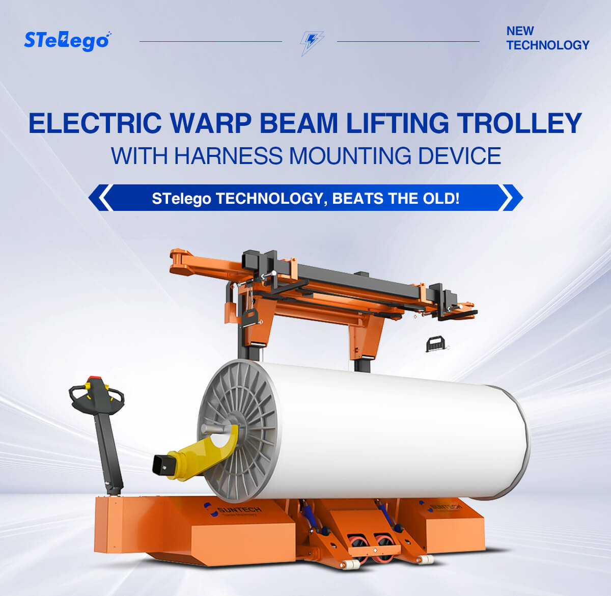 Electric Warp Beam Lifting Trolley