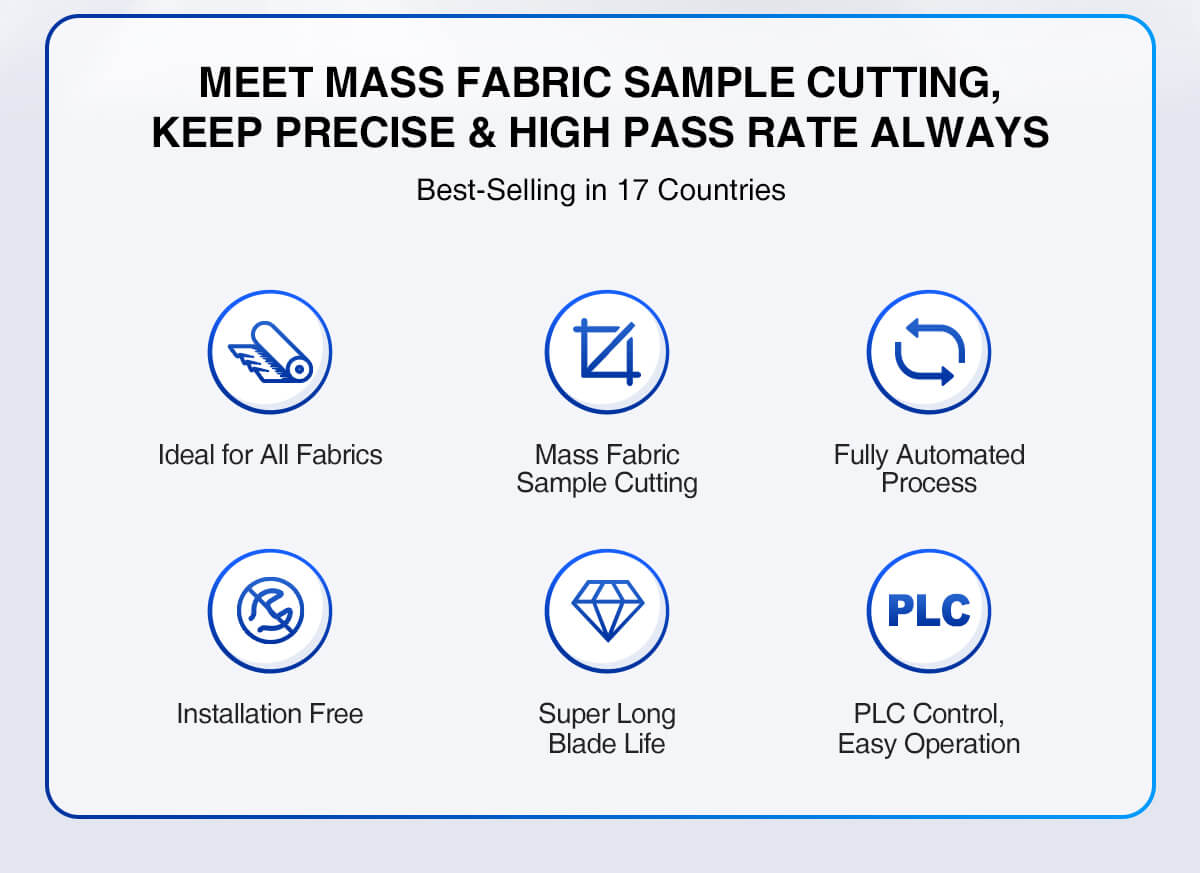 auto fabric sample cutting machine features
