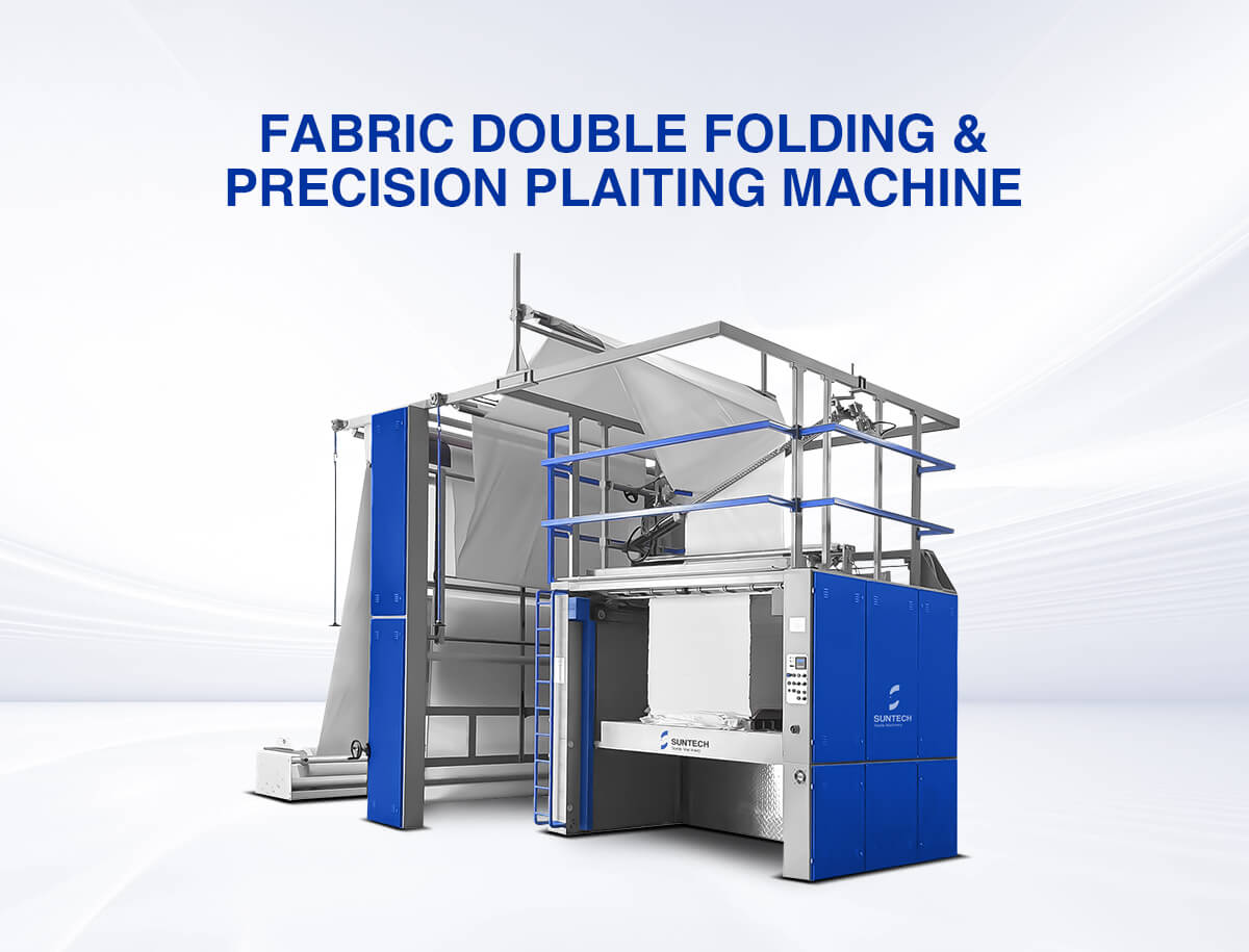 Fabric Double Folding & Precision Plaiting Machine