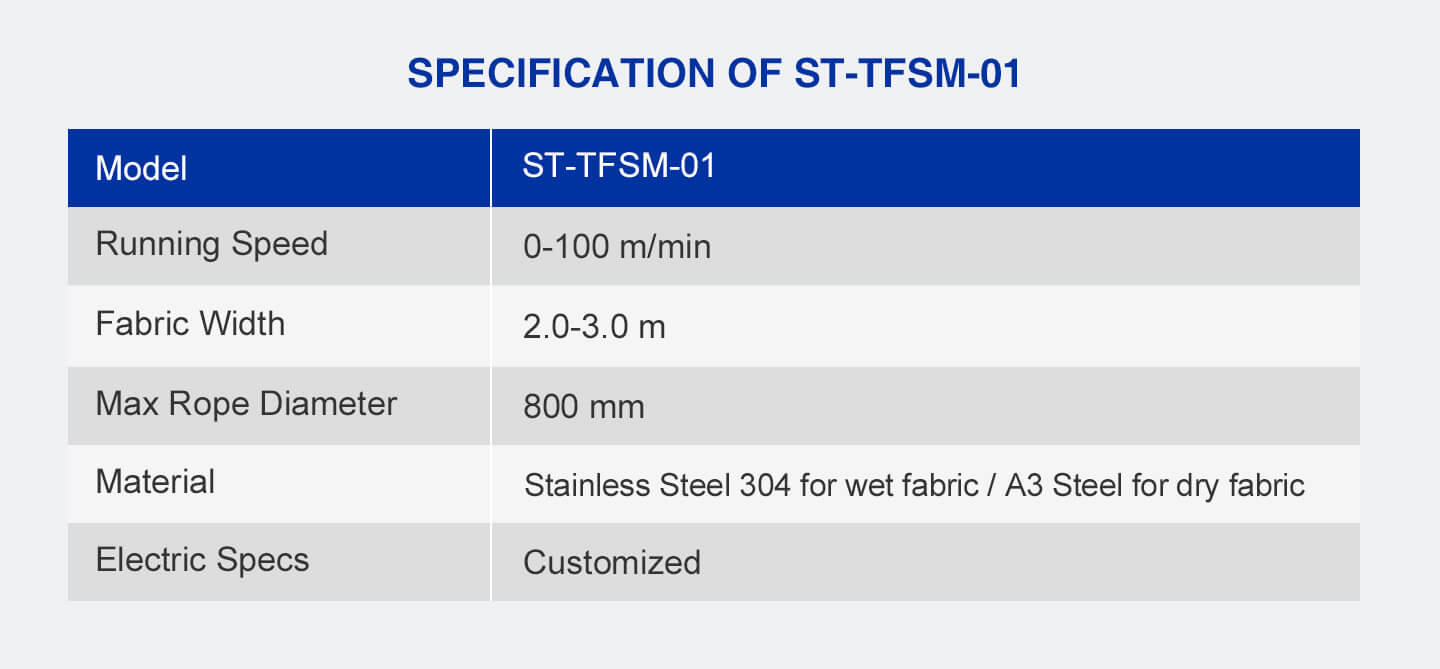 Tubular Fabric Slitting Machine specification