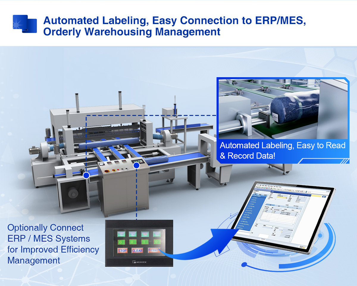 AI Visual Inspection & Automated Packing Solutions connection to ERP/MES
