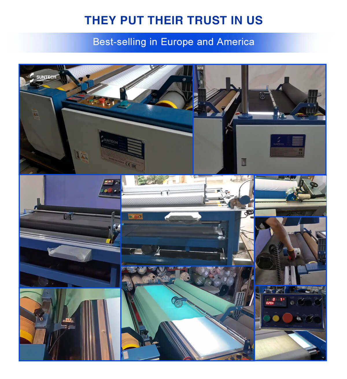 Table Type Fabric Measuring & Inspection Machine customers feeds