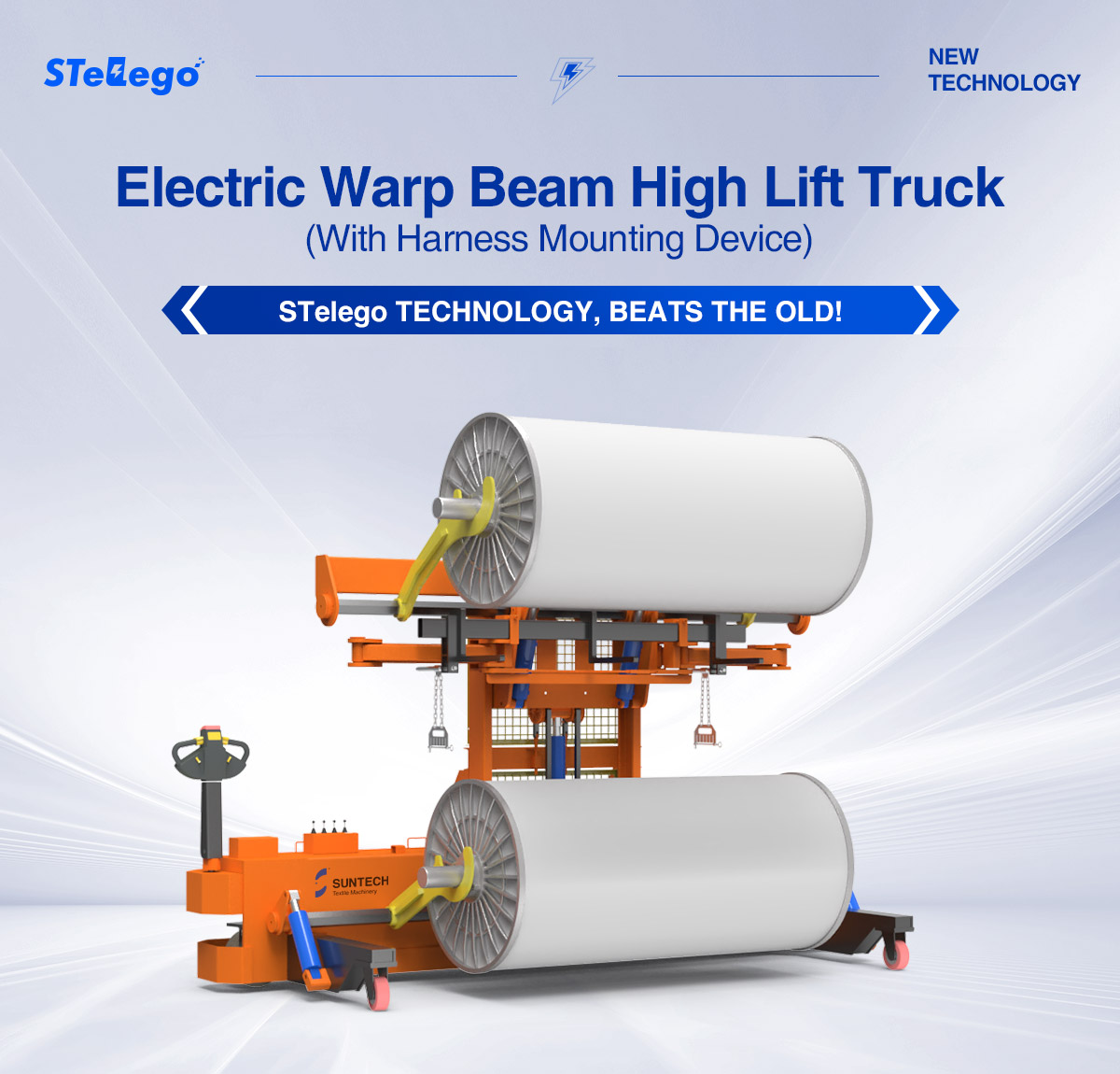  Electric Warp Beam High Lift Truck