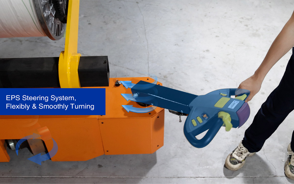 Electric Warp Beam High Lift Truck EPS steering system