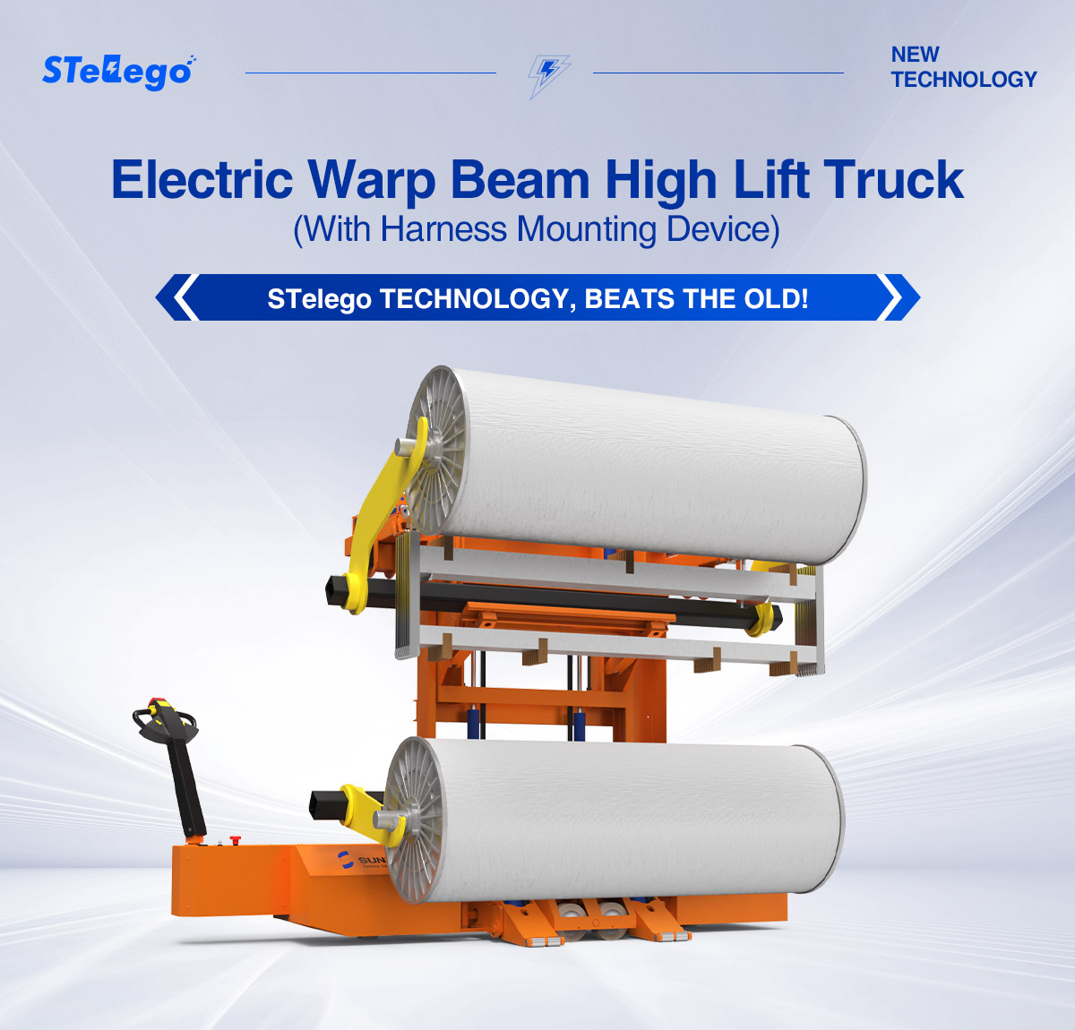  Electric Warp Beam High Lift Truck